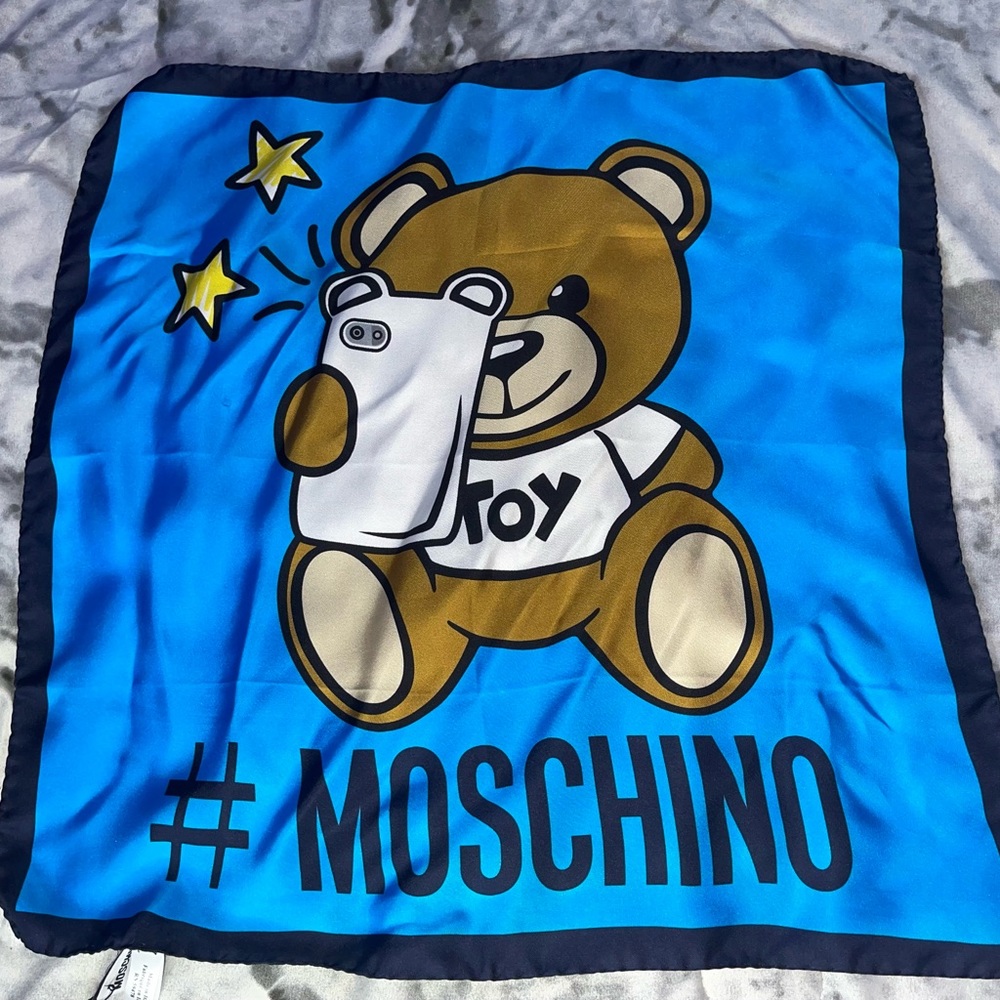 Silk Moschino Scarf